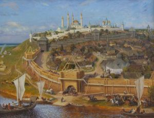 Живопись, Исторический жанр - Казань середины 16 века