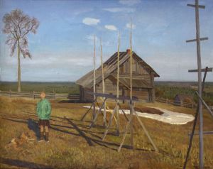 Живопись, Бытовой жанр - Тишина