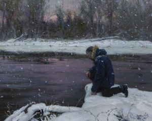 Живопись, Сюжетно-тематический жанр - На реке «Буг»